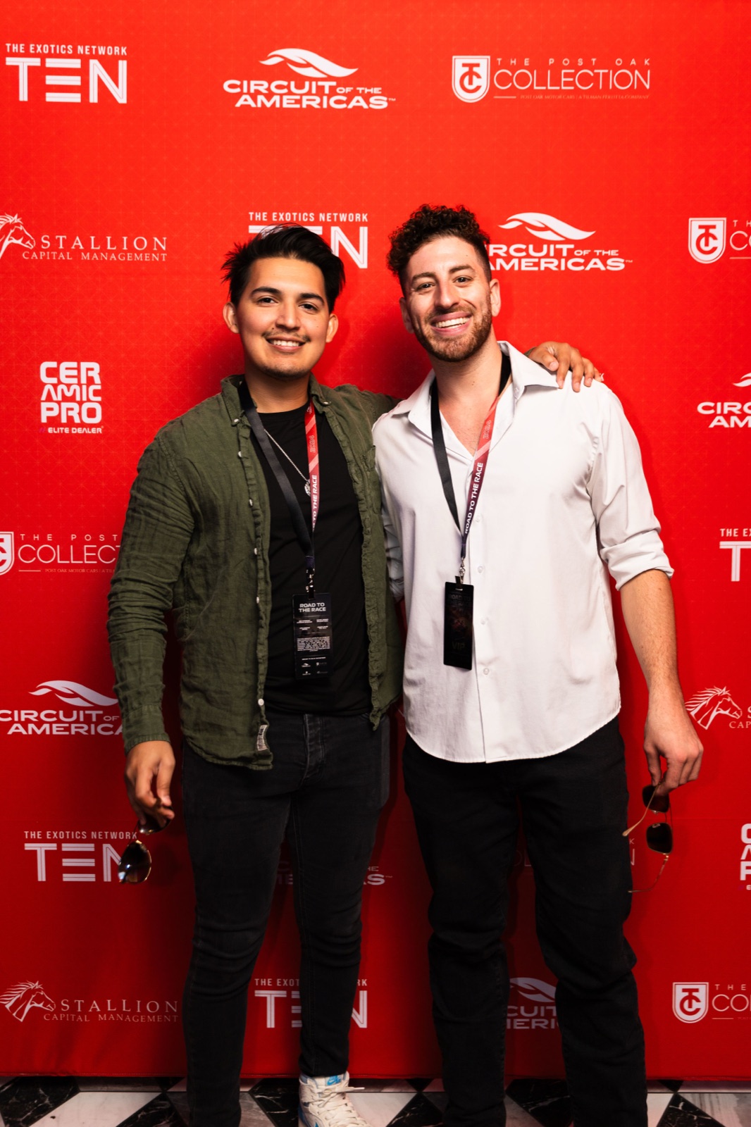 Race weekend credentials at Circuit of The Americas